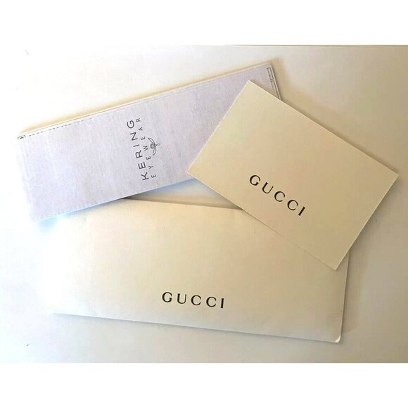Gucci Sunglasses Eyeglasses Certificate of Authenticity Card - Set of 10